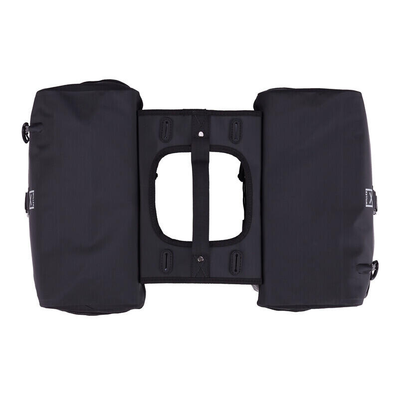 Sacoche Double Pour Vélo Randonnée Topmove - Noir, Occasion