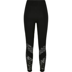 Legging taille haute femme Urban Classics lace inset