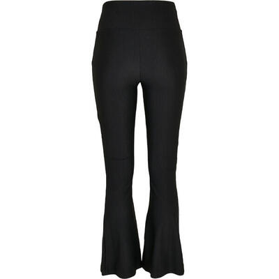 Legging hoge taille vrouw grote maten urban classics boot rib