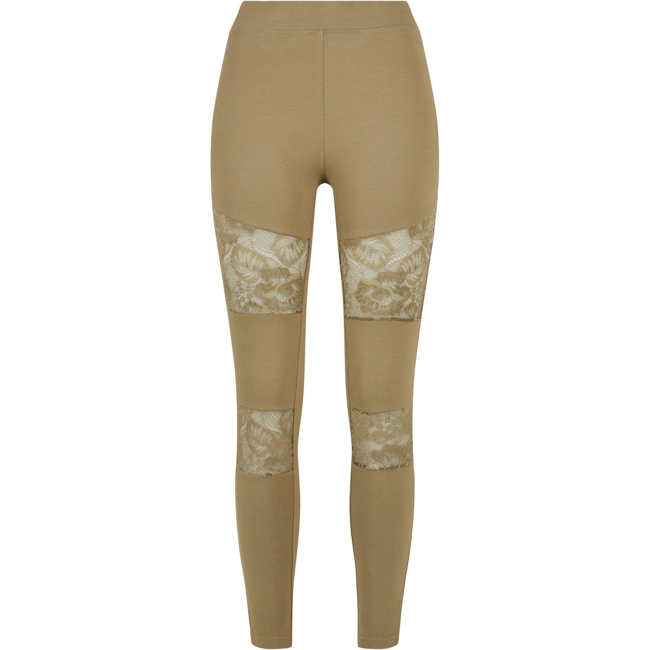 URBAN CLASSICS Leggings da donna Urban Classics Lacci Inset GT