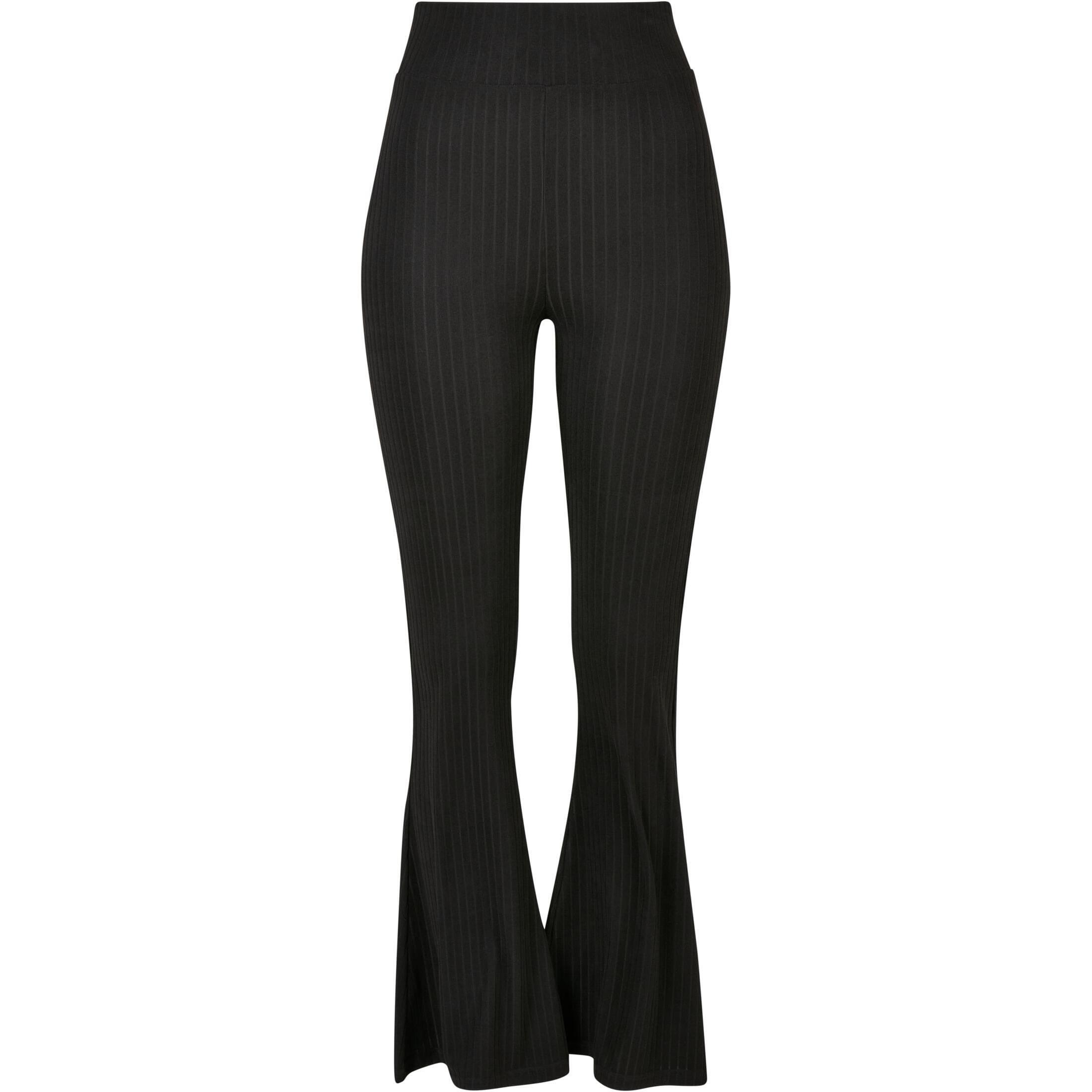 Urban Classics - Legging Évasé Côtelé Taille Haute Femme Urban Classics Gt - Legging - Noir - 58 4xl - Decathlon