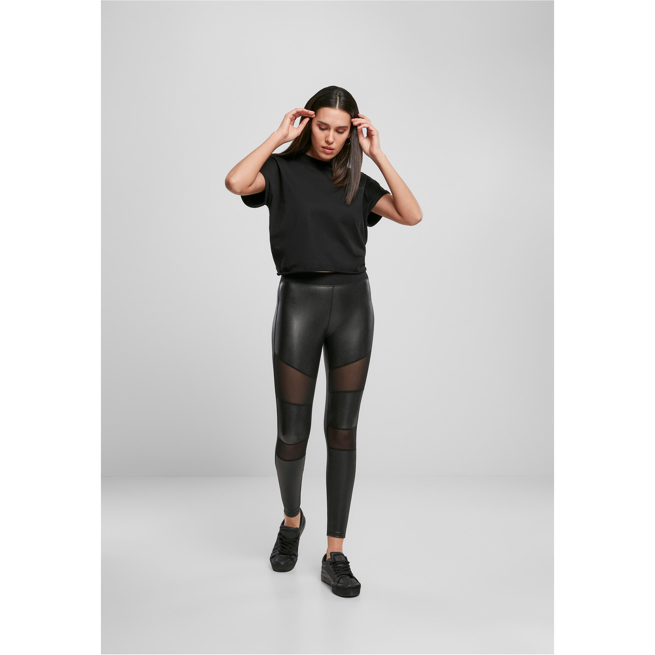 Leggings in finta pelle da donna Urban Classics 6/7