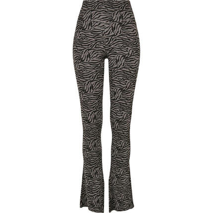 Damskie legginsy z wysoką talią Urban Classics zebra boot (GT)