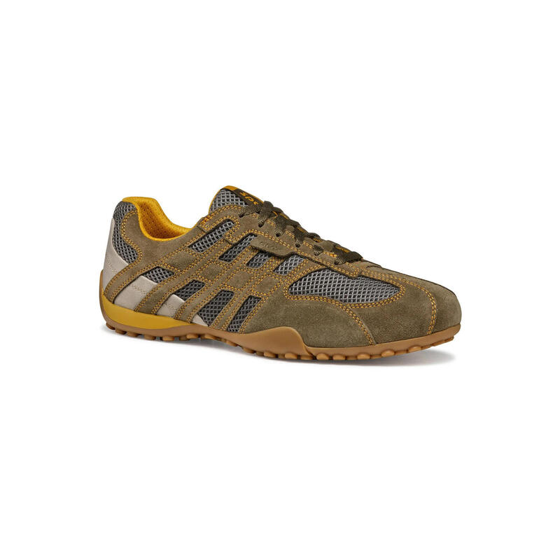 Baskets Homme SNAKE ORIGINAL MAN Vert Militaire/Gris Foncé