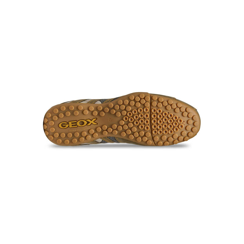 Chaussures Homme Baskets Geox Snake Vert Geox