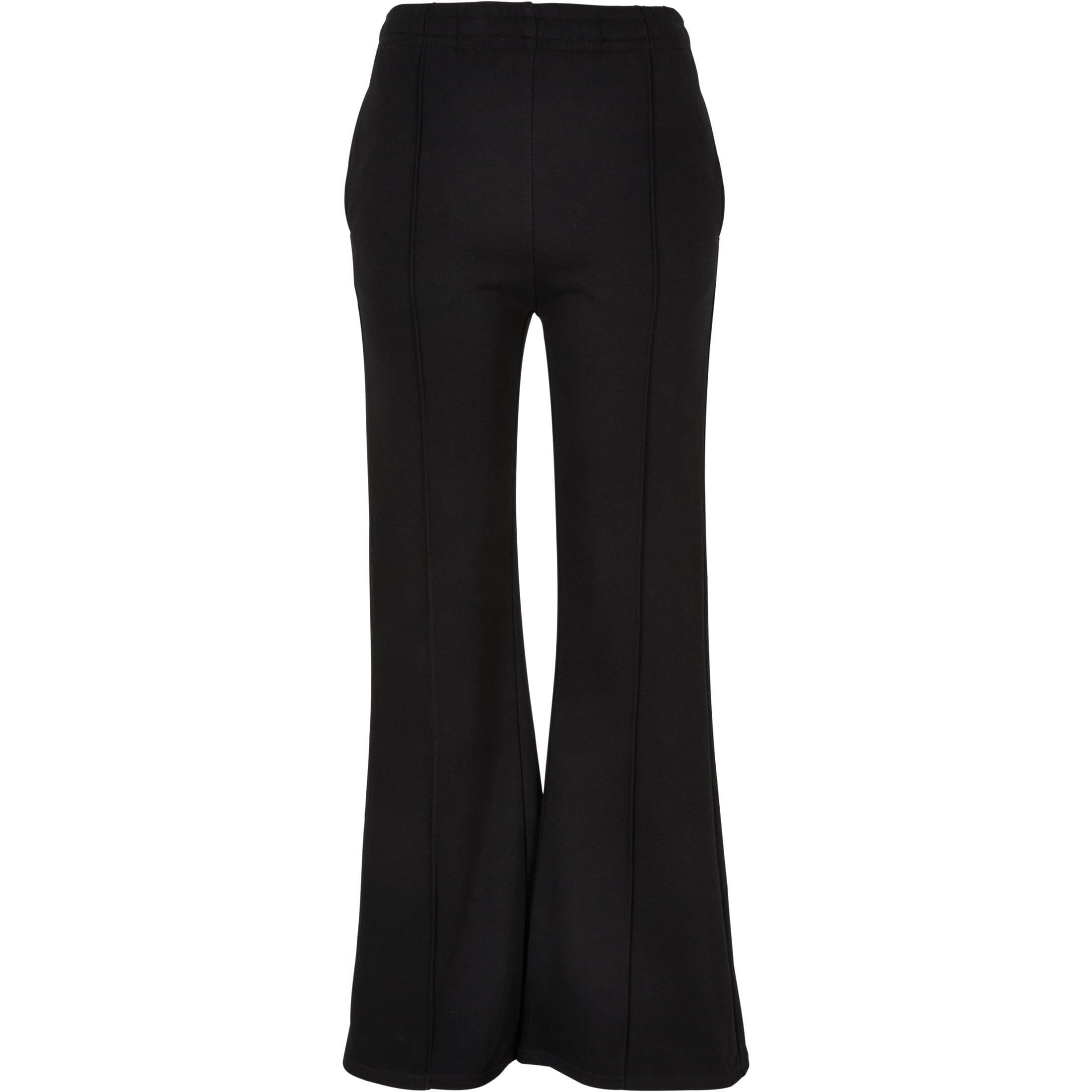 Urban Classics - Pantalon De Jogging Évasé Éponge À Nervures Femme Urban Classics - Pantalons - Noir - 58 4xl - Decathlon