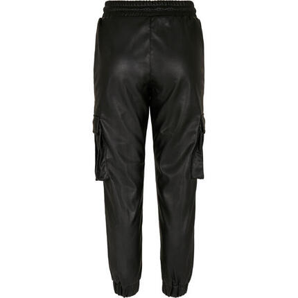 Pantalon cargo similicuir cargo femme Urban Classics