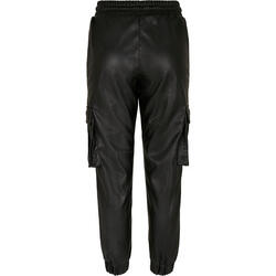 Pantalon cargo similicuir cargo femme grandes tailles Urban Classics