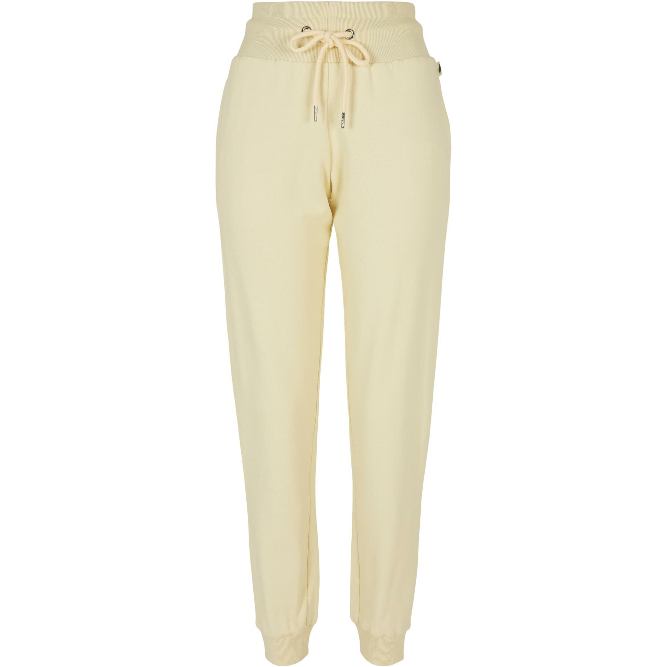 Urban Classics - Pantalon De Jogging Taille Haute Femme Urban Classics Organic - Pantalons - Jaune - Decathlon