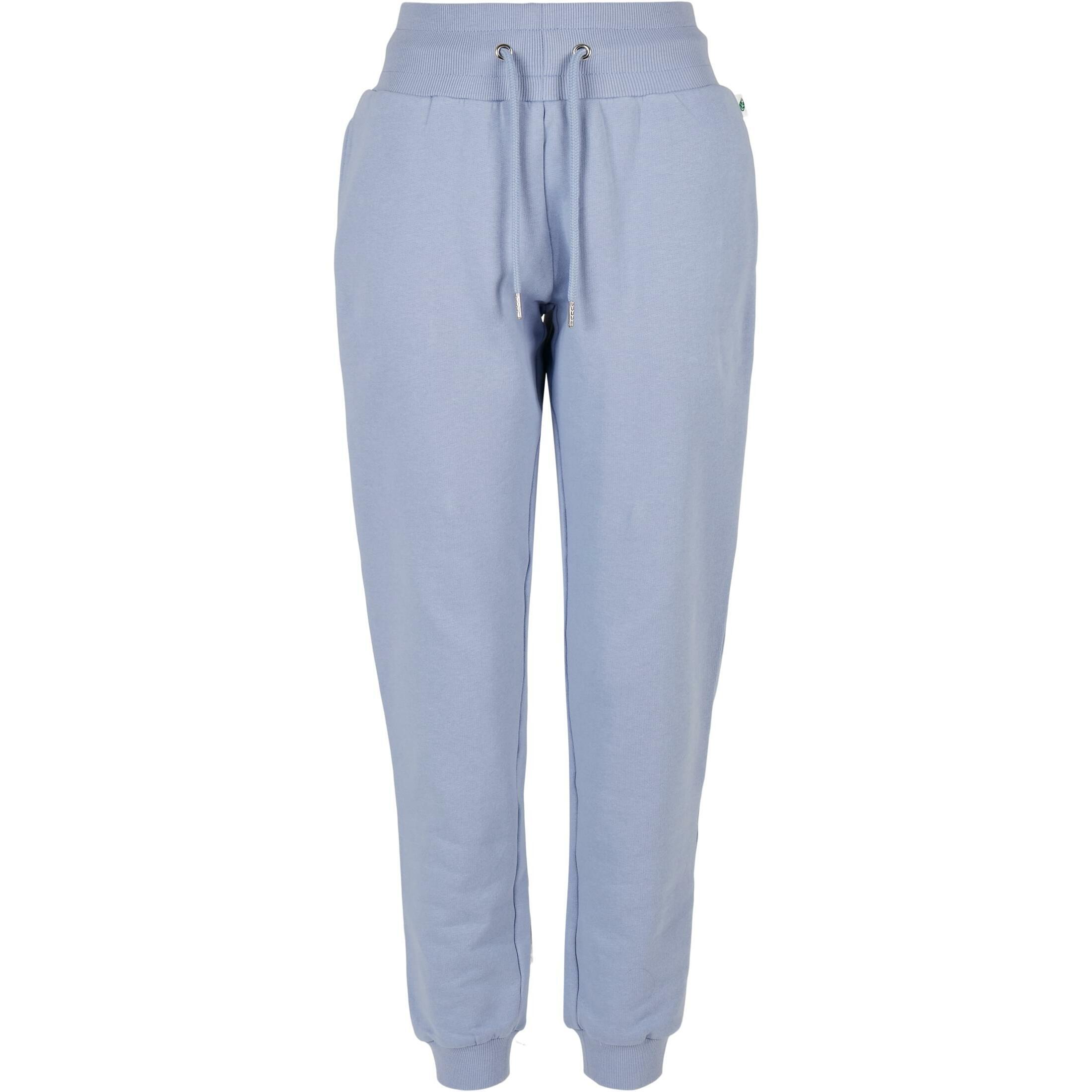 Urban Classics - Jogging Taille Haute Femme Urban Classics Organic - Pantalons - Bleu - Decathlon
