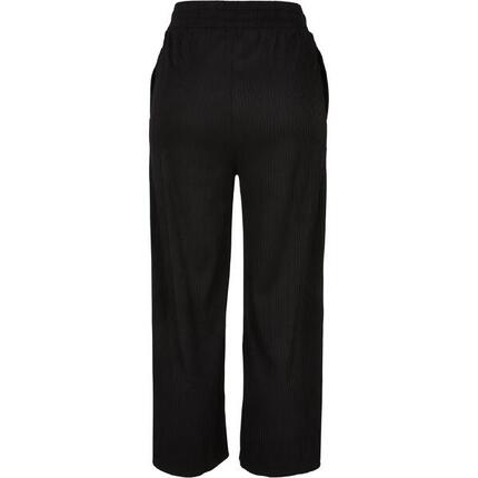 Pantalon de jogging coupe droite côtelé femme Urban Classics Interlock