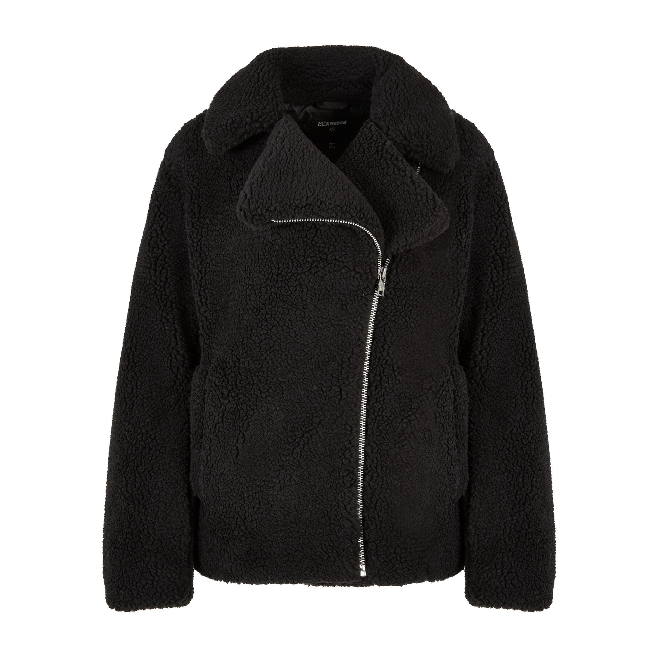 URBAN CLASSICS Pile sherpa biker da donna Urban Classics