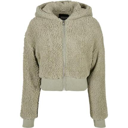 Kurzes Fleece für Frauen Urban Classics Oversized Sherpa