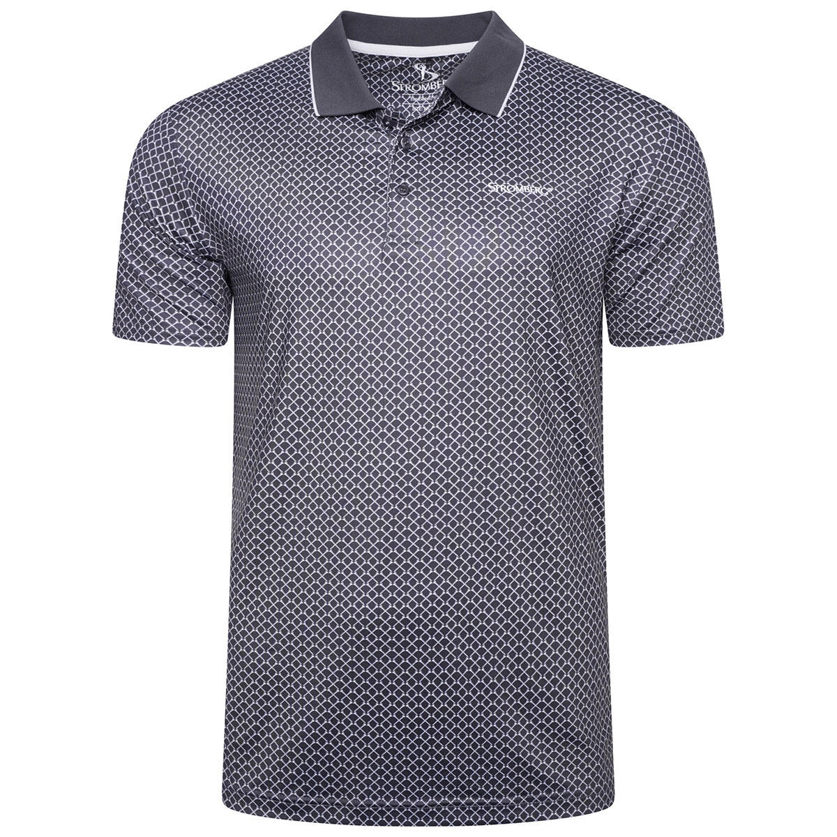 STROMBERG Stromberg Men's Tee Printed Golf Polo Shirt