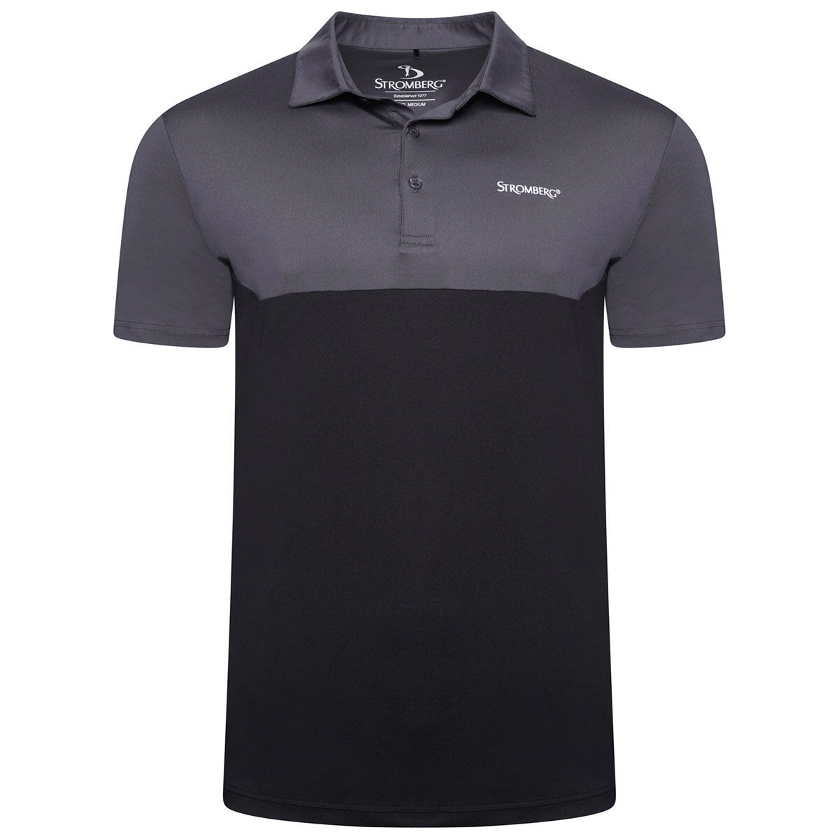 STROMBERG Stromberg Men's Break Block Golf Polo Shirt