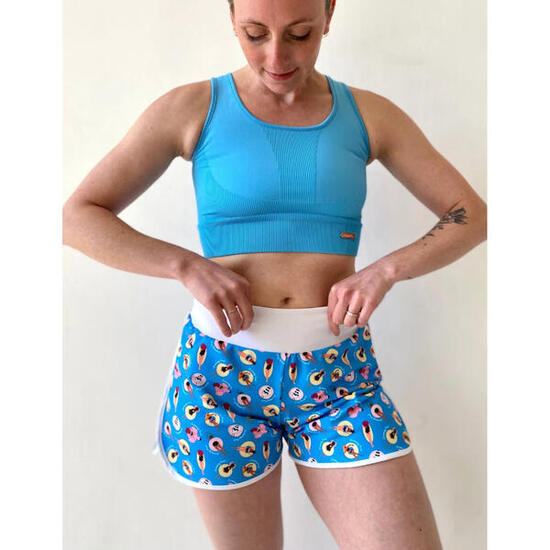 Short femme Les Poulettes Fitness Swimming Poule