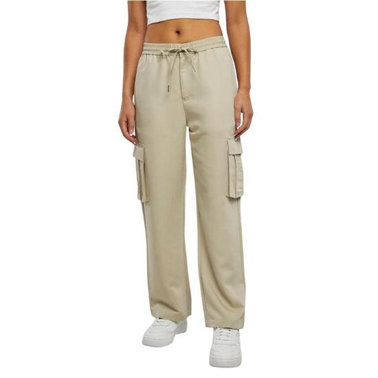 Pantalon cargo jambe large femme Urban Classics Vicose