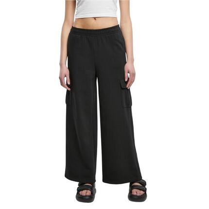 Pantalon cargo taille haute à jambe large femme Urban Classics Terry