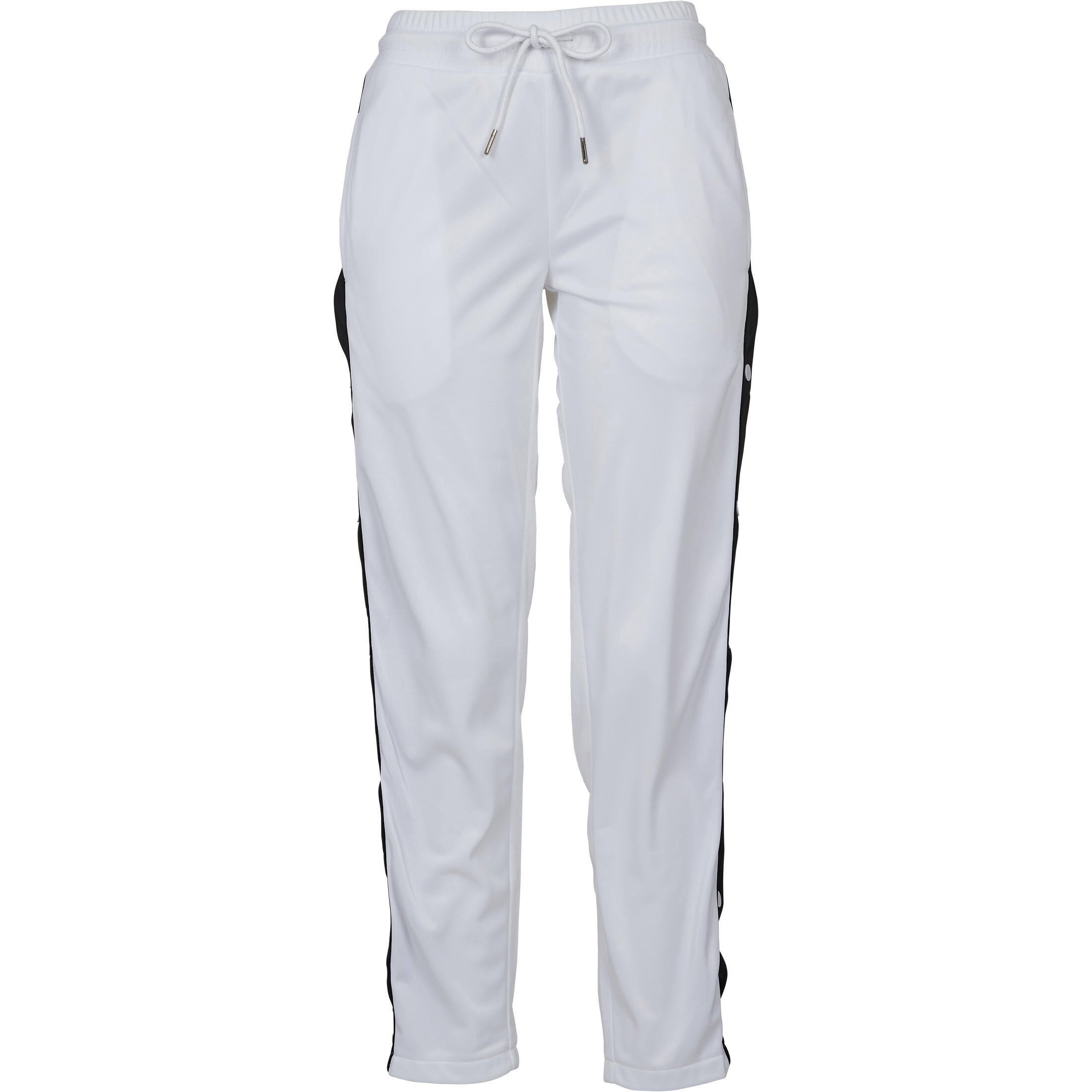 Urban Classics - Pantalon Femme Urban Classic Button Up - Pantalons - Blanc|noir - 36 Xs - Decathlon