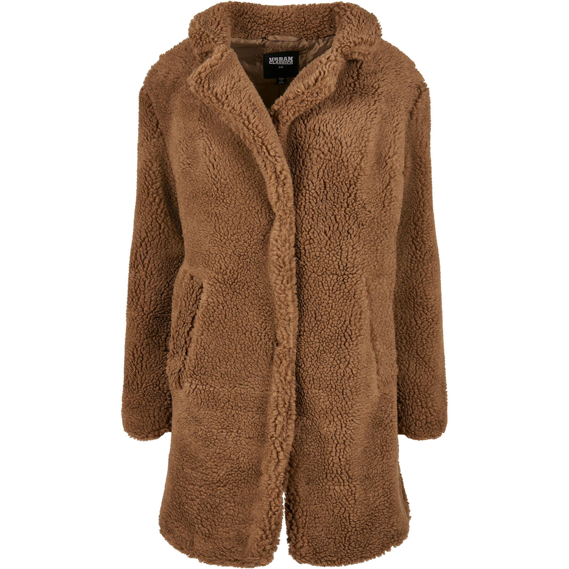 Urban Classics - Veste Femme Urban Classics Oversized Sherpa - Manteau - Beige|marron - 40 M - Decathlon