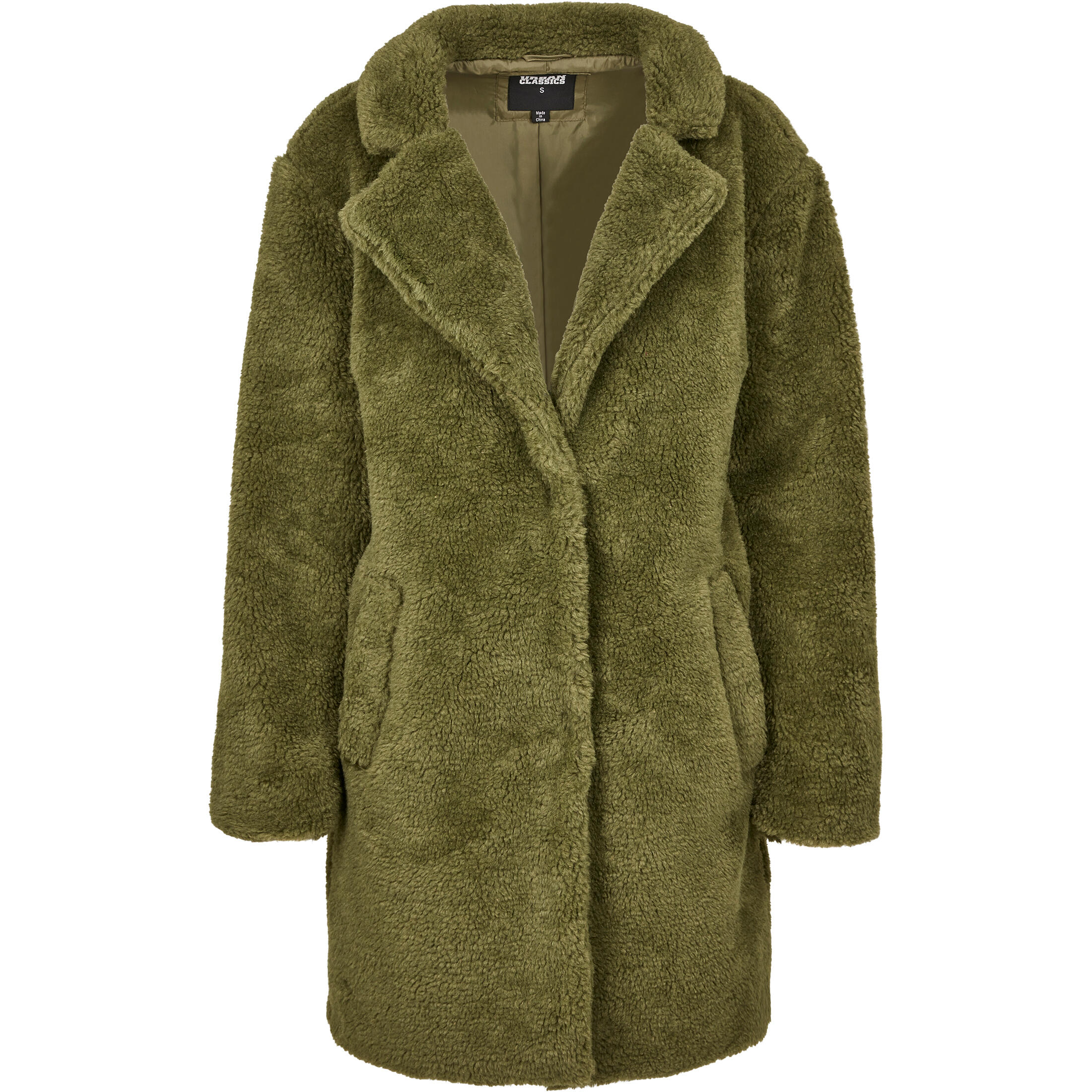 Urban Classics - Parka Femme Urban Classic Oversized Sherpa - Parka - Vert - 36 Xs - Decathlon