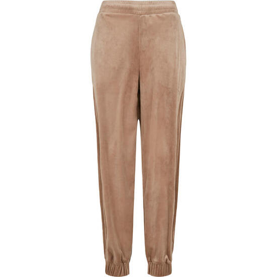 Damskie wysokie spodnie dresowe z weluru typu balloon Urban Classics