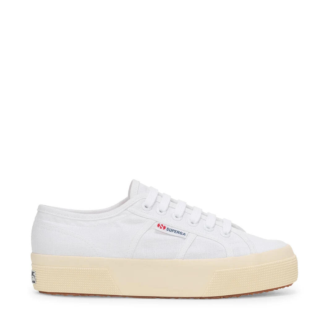 SUPERGA Damestrainers Superga 2740 Platform Linen