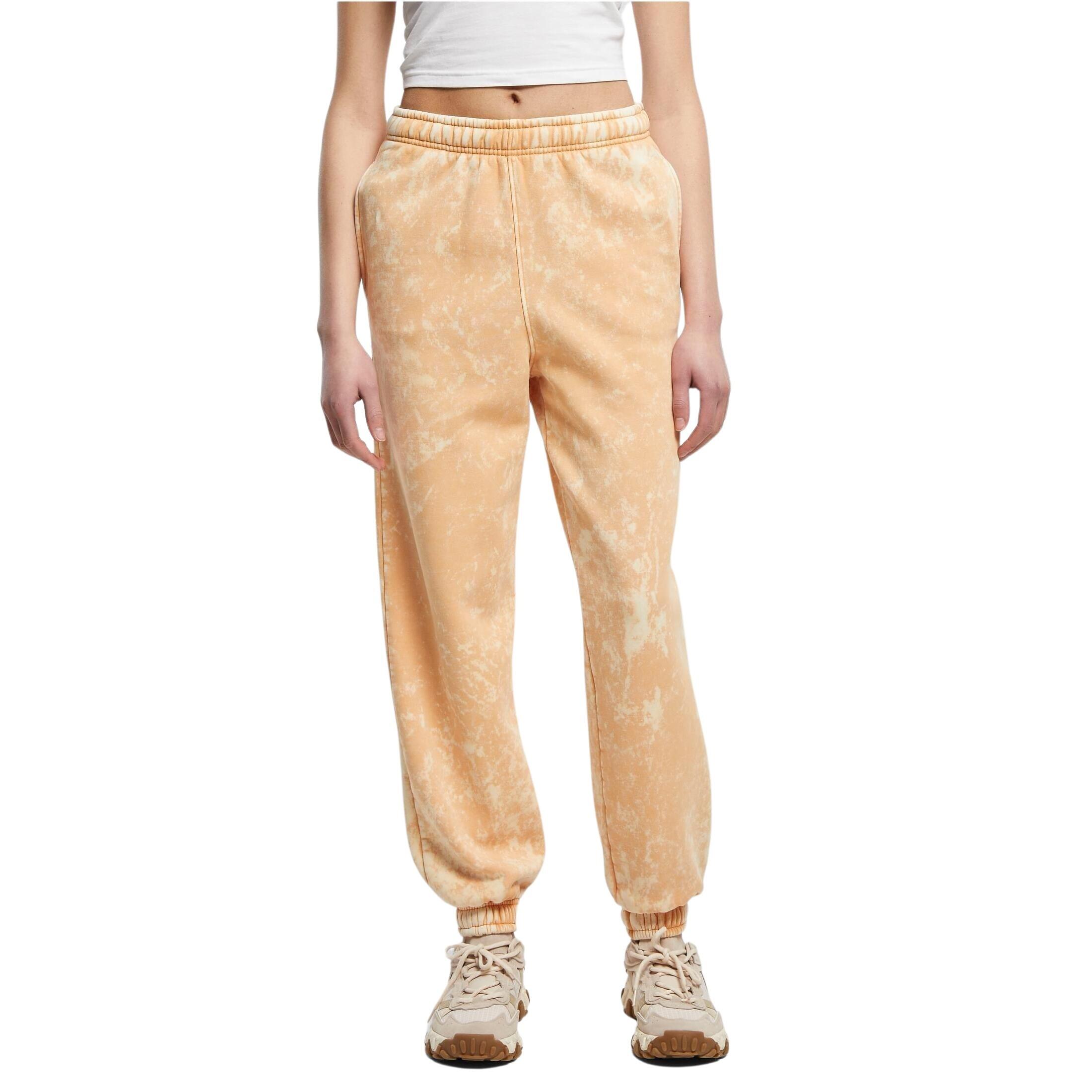 Urban Classics - Pantalon De Jogging Femme Urban Classics Towel Washed - Pantalons - Orange - Decathlon