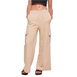 Pantalon cargo taille haute à jambe large femme Urban Classics Terry
