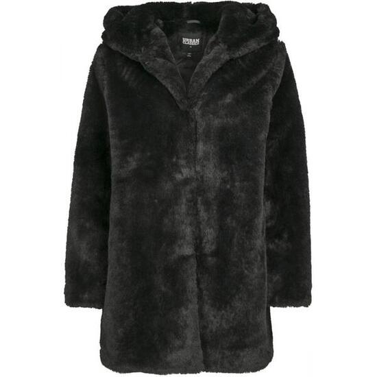 Kapuzenjacke für Damen Urban Classics teddy coat