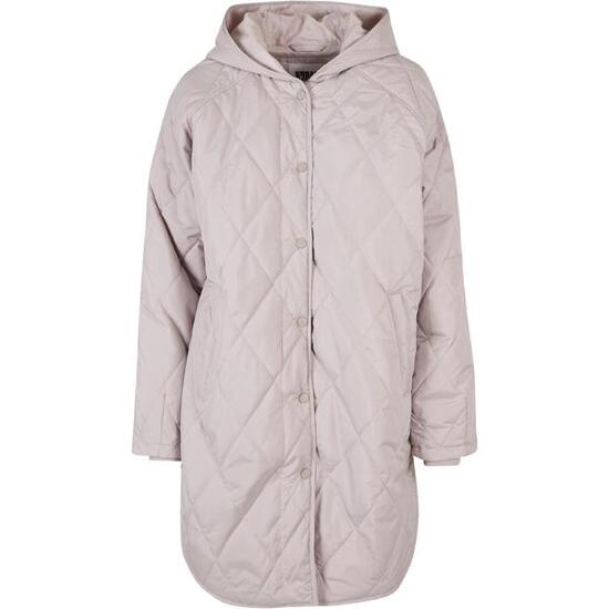 Kurtka parka damska z kapturem Urban Classics Oversized Diamond Quilted