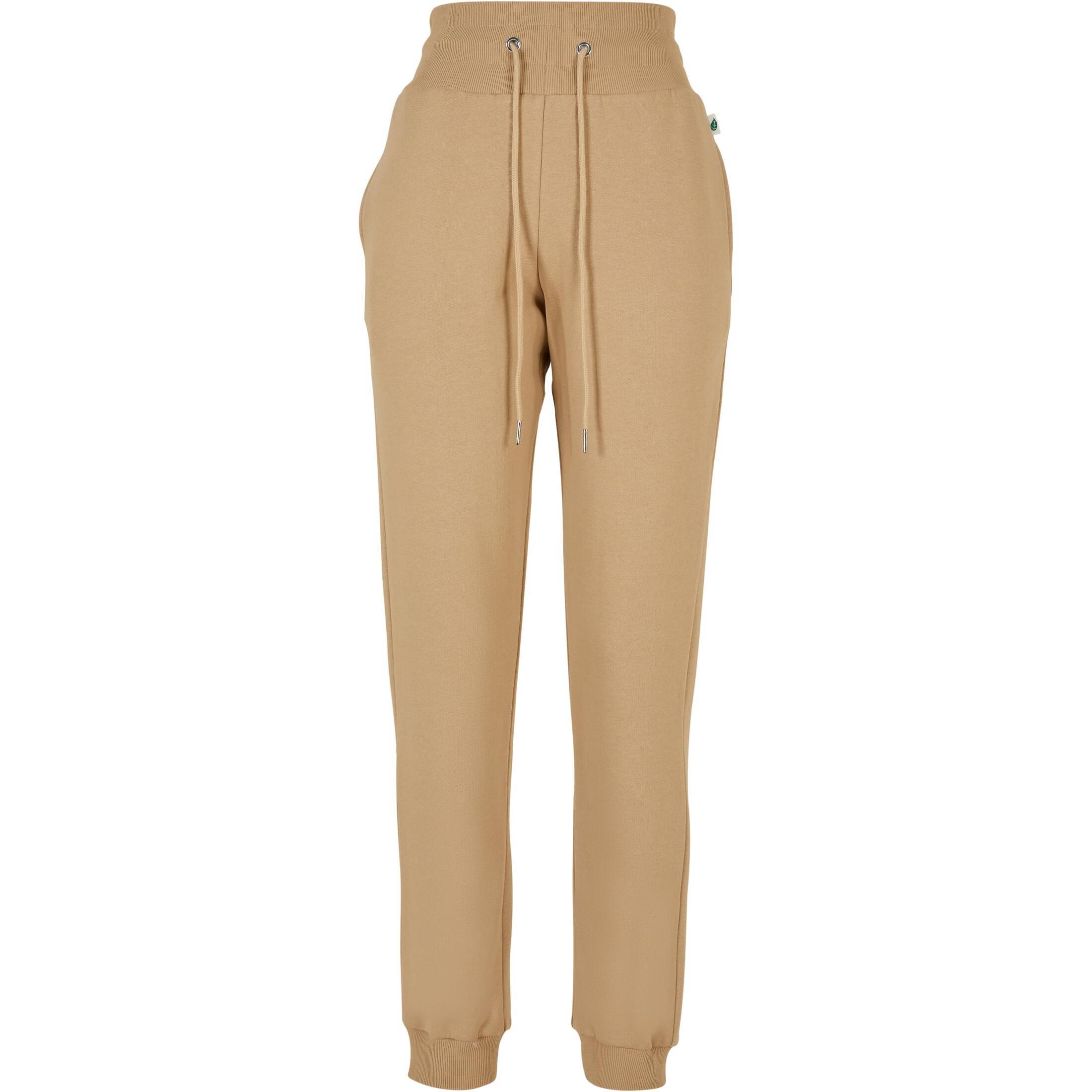 Urban Classics - Pantalon De Jogging Bio Taille Haute Grandes Tailles Femme Urban Classics - Pantalons - Beige - 56 3xl - Decathlon