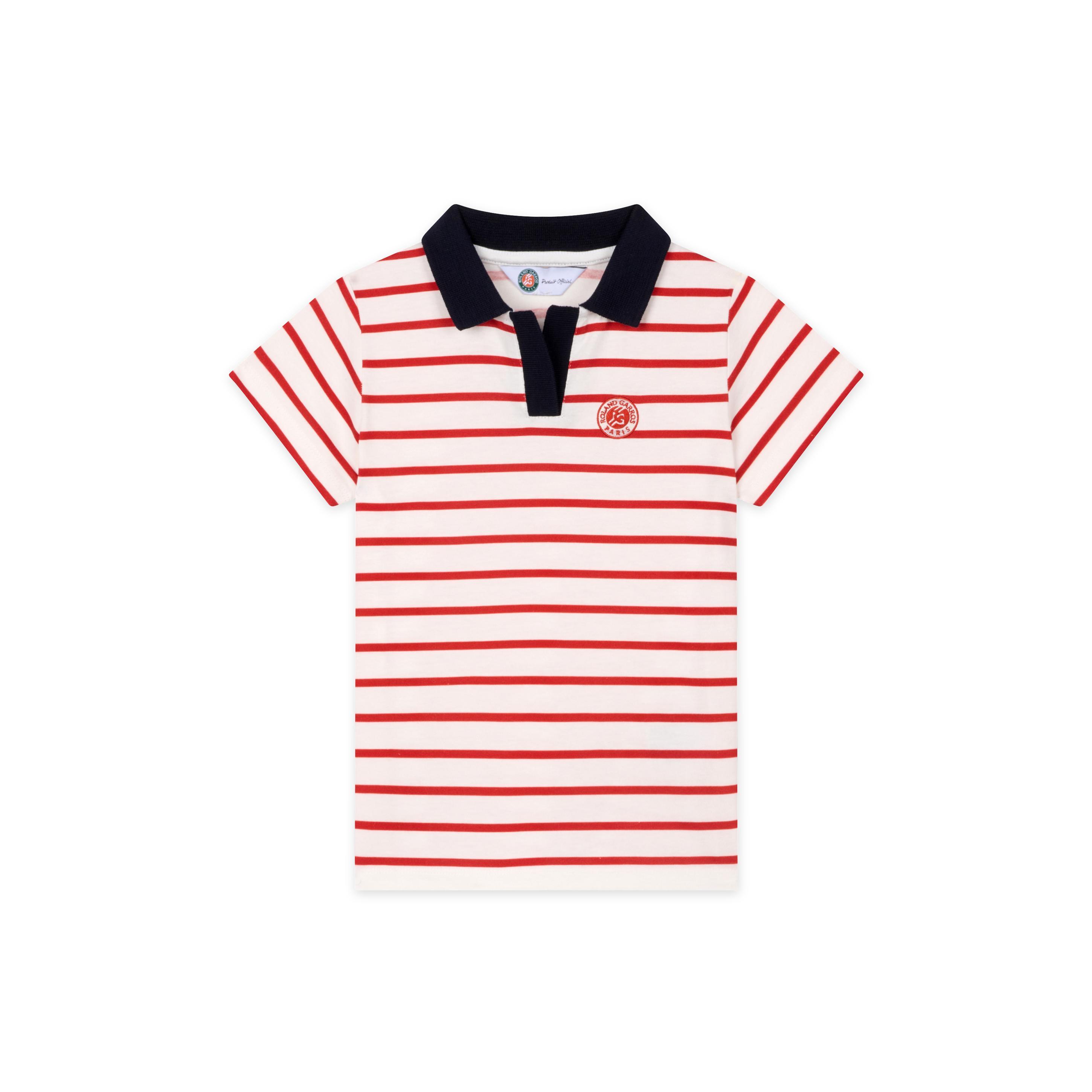 Roland Garros - Polo Heritage Fille Roland-garros - Ecru - T-shirt Manches Courtes - Blanc - 10 À 12 Ans - Decathlon