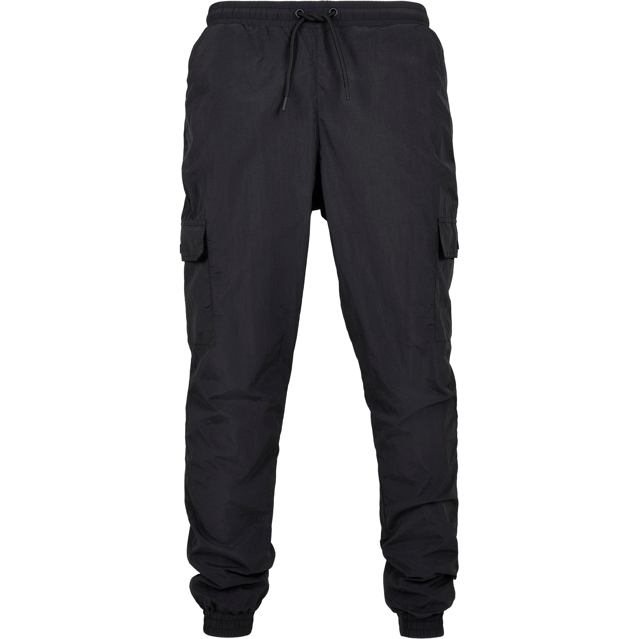Urban Classics - Pantalon Urban Classics Cargo Nylon Track - Pantalon De Chasse - Noir - Decathlon