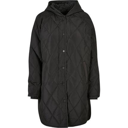 Kurtka parka damska z kapturem Urban Classics Oversized Diamond Quilted