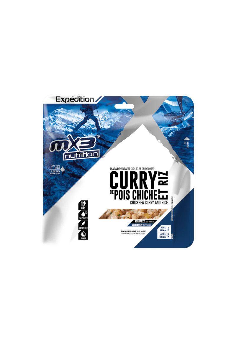 MX3 Pasto Liofilizzato Riso Al Curry Con Ceci 210G