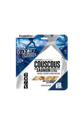 Lyophilisierte Mahlzeiten - Couscous mit Lachs und Zucchini