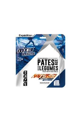 Lyophilisierte Mahlzeiten - Nudeln mit Gemüse