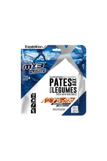 Lyophilisierte Mahlzeiten - Nudeln mit Gemüse