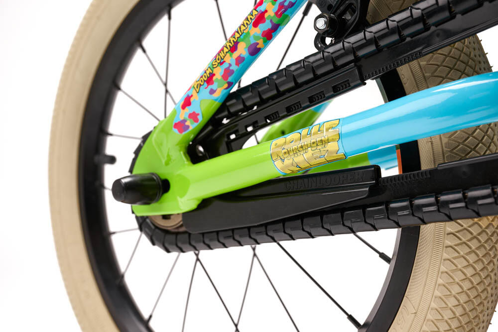 DIKKA BMX XtriX mini, 16 Zoll BMX, 1-Gang, Schwarz, 100–115 cm, 4–6 Jahre 5/6