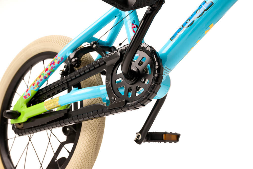 DIKKA BMX XtriX mini, 16 Zoll BMX, 1-Gang, Schwarz, 100–115 cm, 4–6 Jahre 4/6