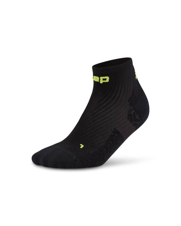 Męskie skarpety kompresyjne sportowe za kostkę low cut Core Run Ultralight CEP