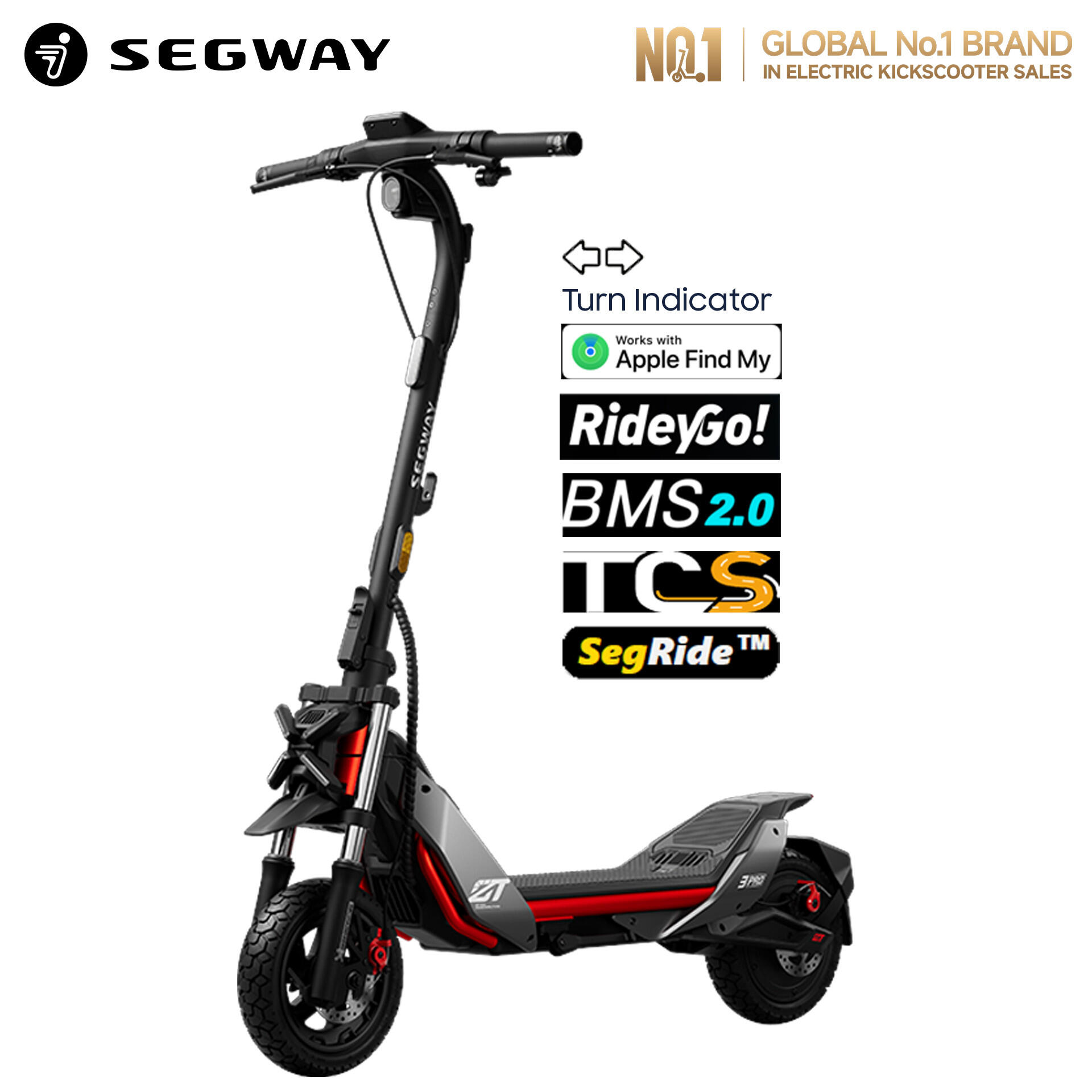 Ninebot Malaysia Ninebot Decathlon Segway EKickscooter ZT3 Pro