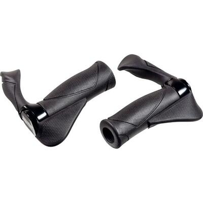 Ergonomischer Fahrradgriff Ergogrip 130 mm Schwarz