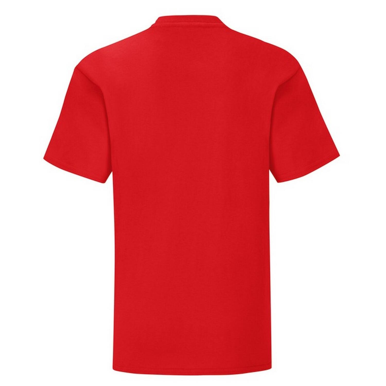 Camiseta Iconic 150 Lisos para Niños/Niñas Rojo 2/3