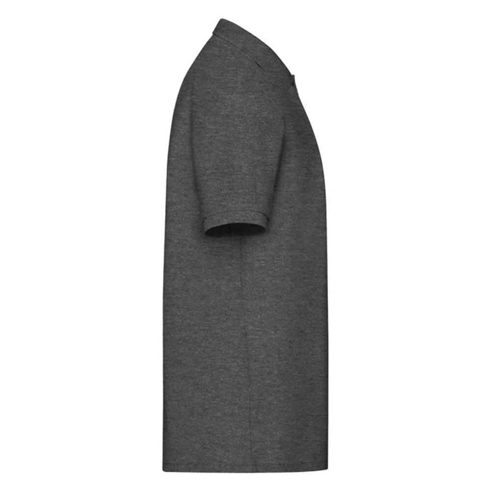 Polo 65/35 Homme (Gris Foncé Chiné) 3/3