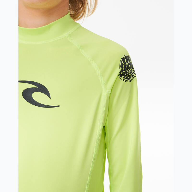 Longsleeve do pływania dziecięcy Rip Curl Brand Wave UPF Rash Vest