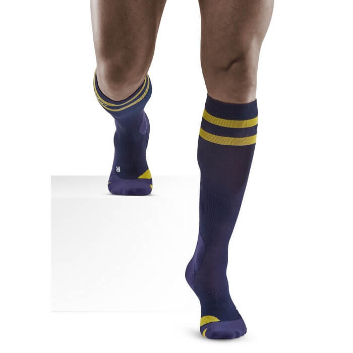 CEP Hiking Merino Tall Compressie - Navyblauw - Heren 3/7