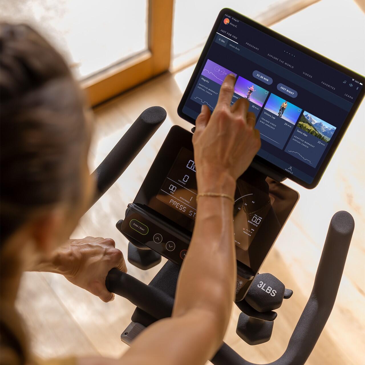 BowFlex IC Bike SEi – Vélo d’intérieur intelligent pour entraînements personnali 5/8
