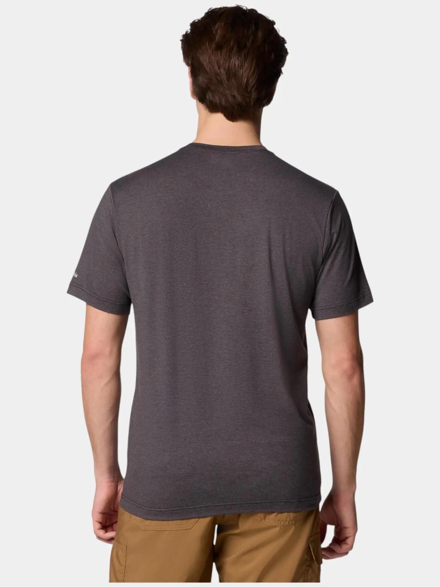 Férfi rövid ujjú sport póló Kwick Hike Graphic SS Tee 3/6